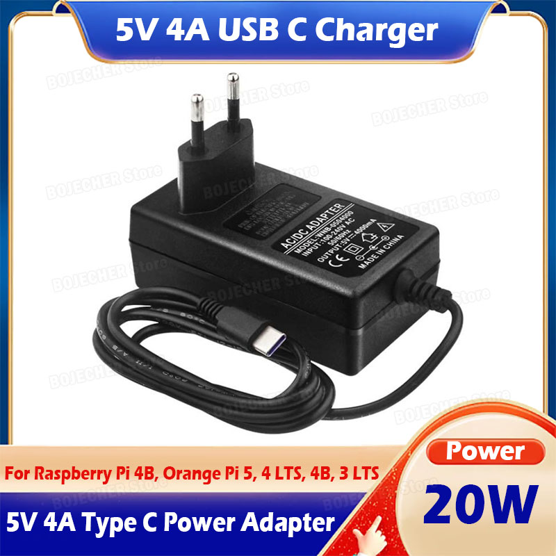 5V 4A USB C Charger For Raspbe - Banana Pi Bpi-M5 评论和价格