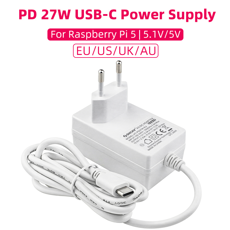 PD 27W Raspberry Pi 5 5.1V 5A  - Banana Pi Bpi-M5 评论和价格