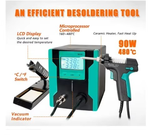 ESD Safe SS-331H Digital Elect - Desoldering Gun Vacuum Electric 评论和价格