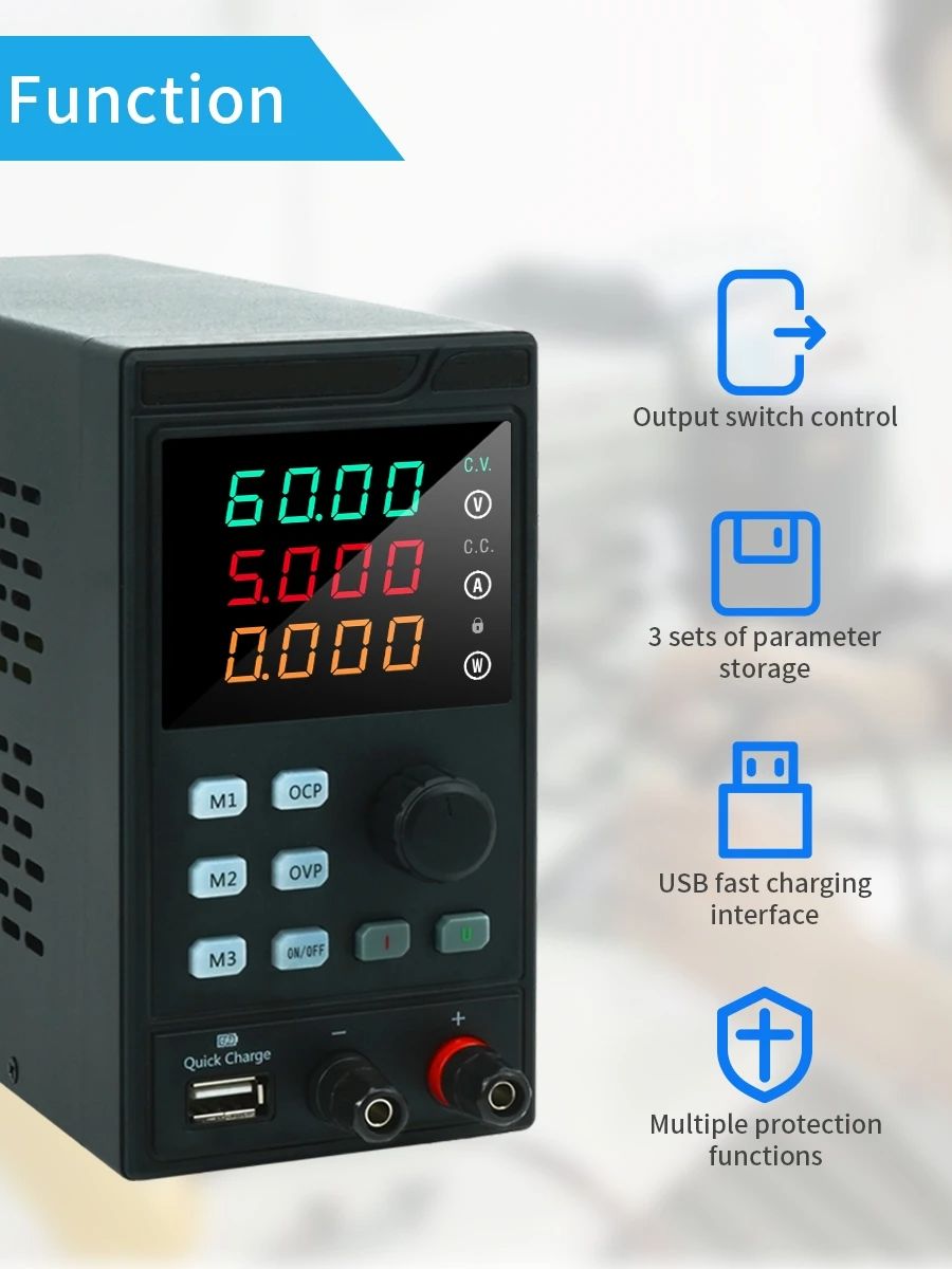 MYAMI 30V 32V 10A with USB/RS4 - Programmable Dc Power Supply 60V 5A 评论和价格