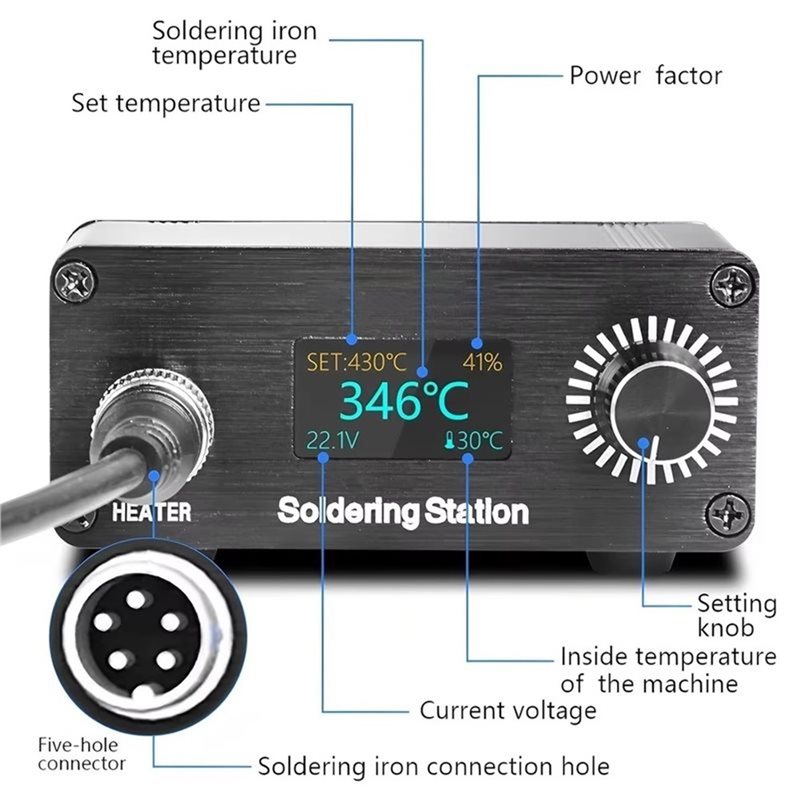 ABYN-Professional T12 Portable - Soldering Station T12 Oled 评论和价格